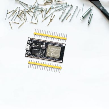 ESP-32 Dev Kit C unsoldered NodeMCU Module WLAN with USB-C connection WiFi Development Board with CP2102 (successor to ESP8266) compatible with Arduino