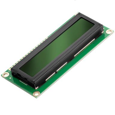 HD44780 1602 LCD module display 2x16 characters (with green background) compatible with Arduino and Raspberry Pi