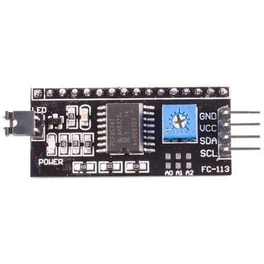 I2C IIC adapter serial interface for LCD display 1602 and 2004