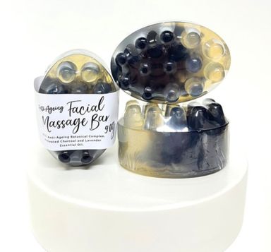 Facial massage soap bar - Anti ageing