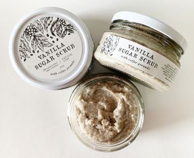 Speciality sugar body scrub