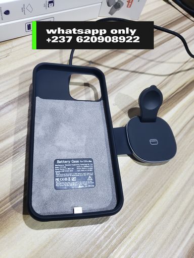 EXTRA BATTERY CHARGER COVER FOR IPHONE 13 PRO MAX AND IPHONE 14 PRO MAX 