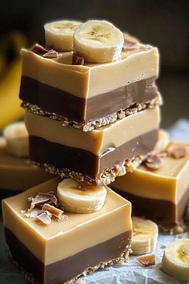 Decadent Banana Fudge Brownies