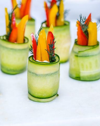 Hummus Cucumber Roll-Ups 