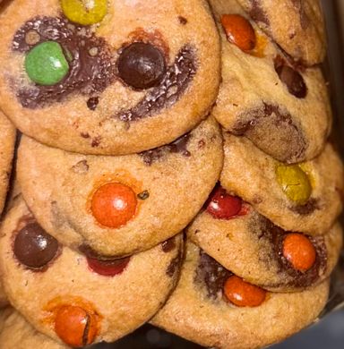 M&M cookies