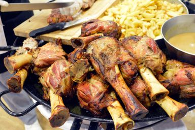 Goat platter 