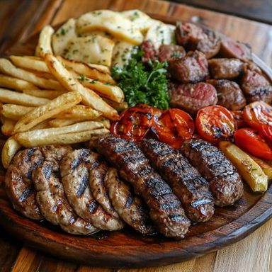 Artisanal Sausage Sampler Platter