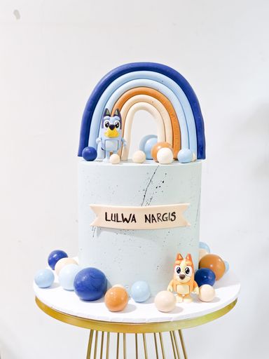 Bluey cake 
