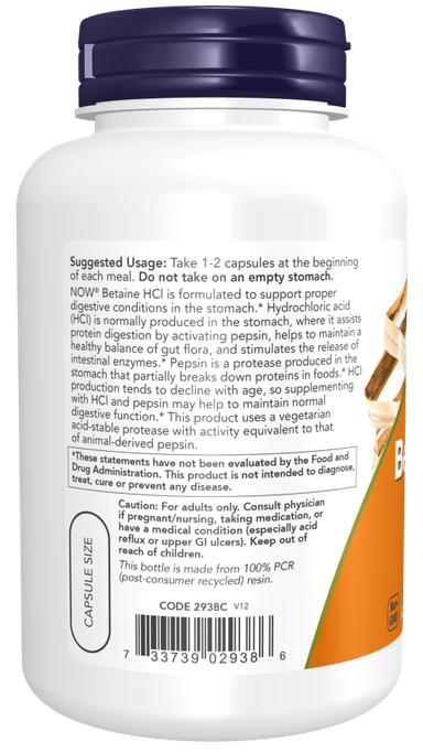 Betaine HCl 648 mg