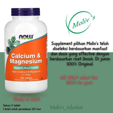 Calcium&Magnesium contenant 120 comprimé