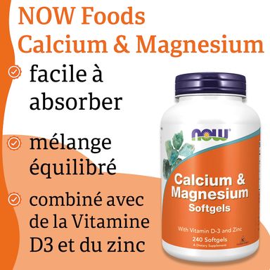 Calcium&Magnesium contenant 120 comprimé