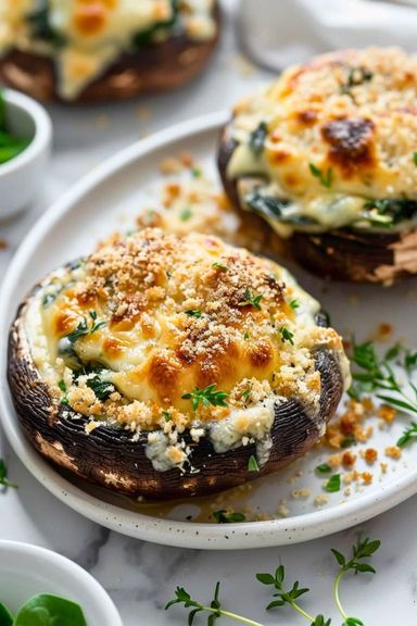 Stuffed Portobello Mushrooms