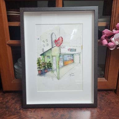 Custom Watercolour House Portrait (A5 / A4 / A3)