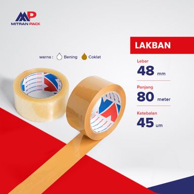 Mitran Pack - Lakban 48 mm x 80 meter x 45 um