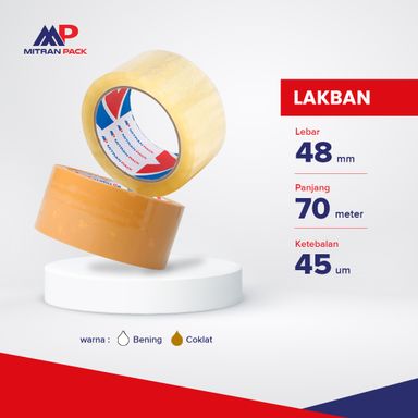 Mitran Pack - Lakban 48 mm x 70 meter x 45 um