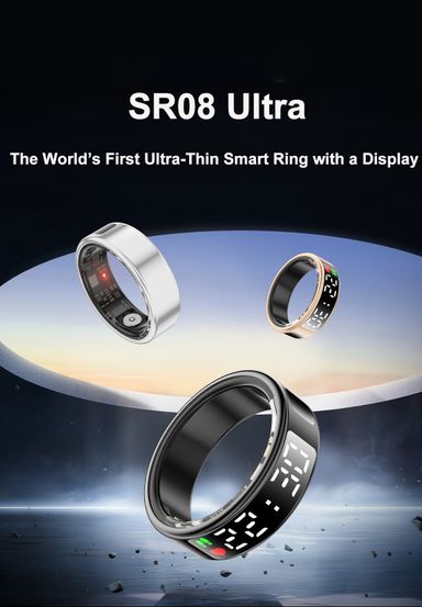 World’s First Smart Ring with a Display