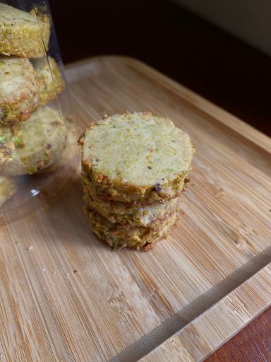 Pistachio Sablè Cookies