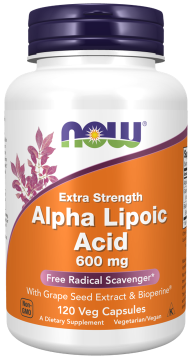 Alpha Lipoic Acid, Extra Strength 600 mg