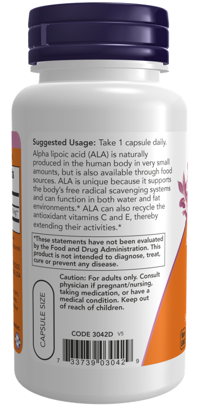Alpha Lipoic Acid 250 mg