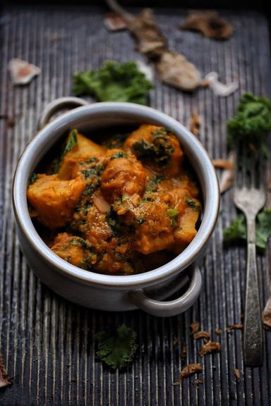 Spicy Cocoyam porridge 