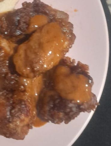 Periperi chicken wings 8 with chips 