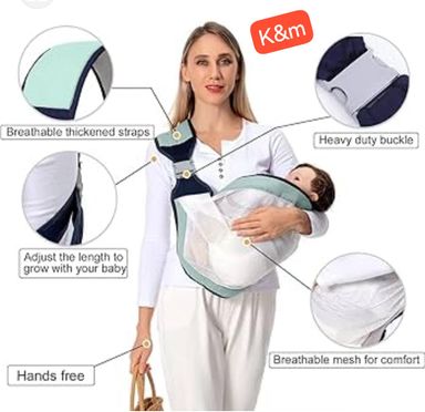 Cozy & Secure Baby Sling Carrier 👶✨
