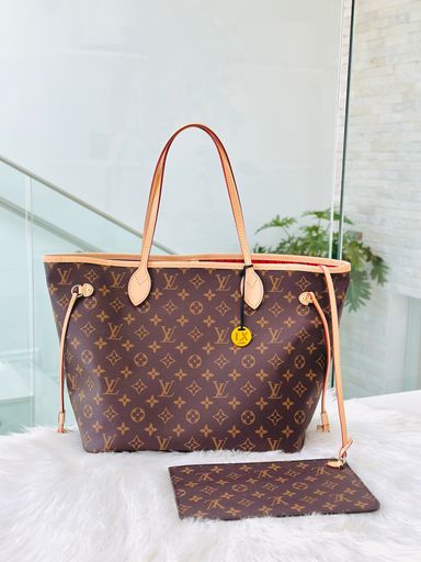 Bolsa neverfull Louis Vuitton - tote 