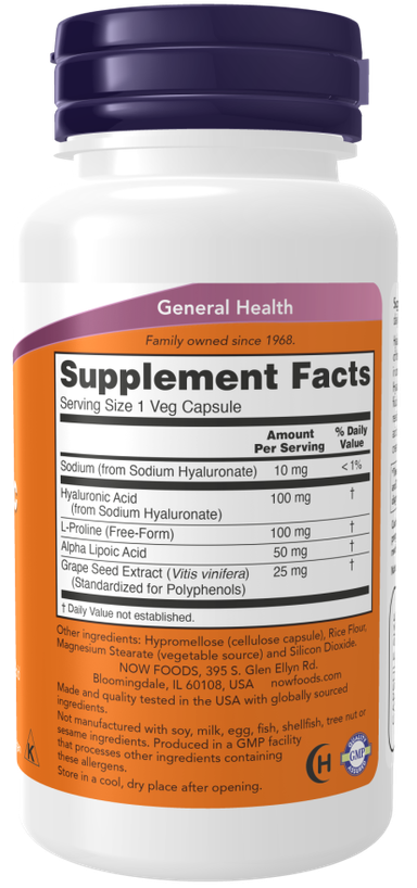 Hyaluronic Acid, Double Strength 100 mg