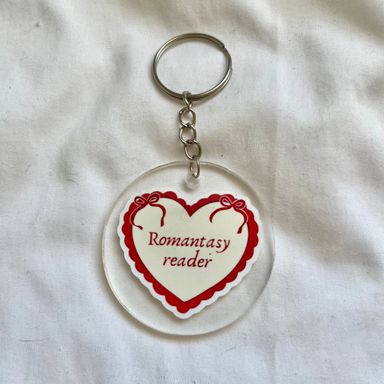 Romantasy Reader Keychain