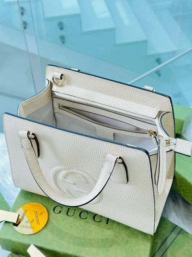 Bolsa Gucci branca executiva 