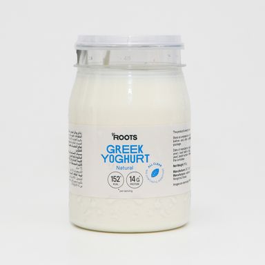 Roots Natural Greek Yoghurt 190g