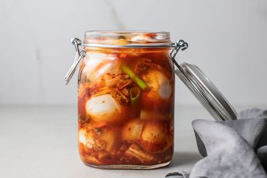 Fermented Kimchi Eggs Jar