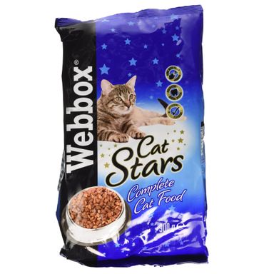 Webbox Cat Food Cat Stars 900g