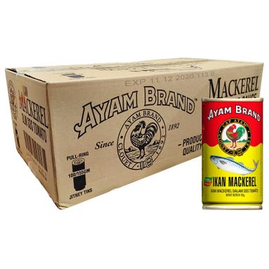 Sardin Mackerel Tomato Sos Ayam