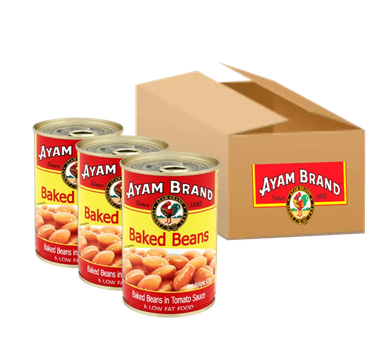 Kacang Panggang Tomato Sos Ayam 425gx24