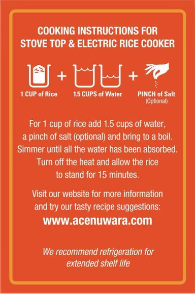 ACENUWARA (Pink Basmathi Rice) LOW GI 
