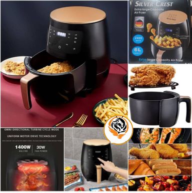 Silver Crest 6L Multifunctional Electric Air Fryer - 1400W 🍗✨