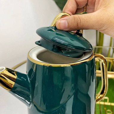 9IN1 CERAMIC TEA POT SET