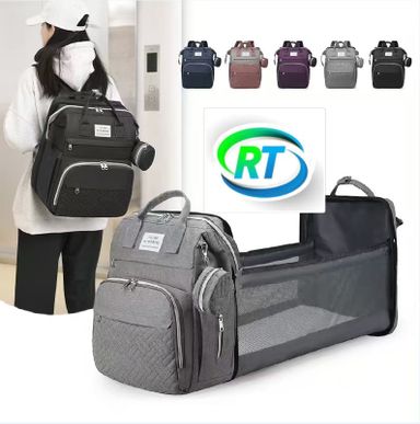 Multi-Functional Baby Diaper Bag – Stay Organized 🎒👶