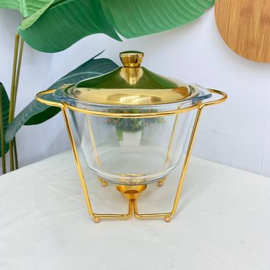 GLASS BUFFET POT 4.0L( BP11 )