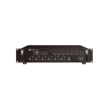 TI-3506S ITC RMS 350W 6 Zones Digital Mixer Amplifier with MP3(USB/SD)+FM Tuner and Bluetooth