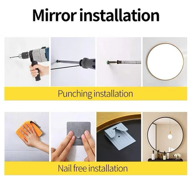 MODERN NORDIC MIRROR ROUND 60CM