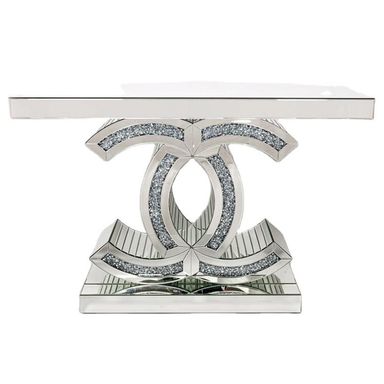 LUXURY CONSOLE TABLE-T07 - SILVER