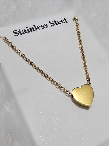 SS Gold Pendent Chain 