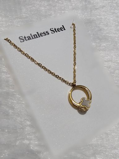 SS Gold Pendent Chain