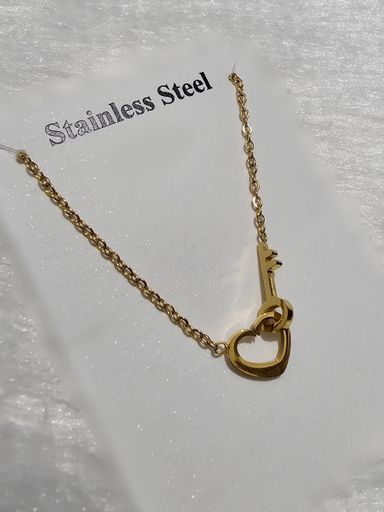 SS Gold Pendent Chain