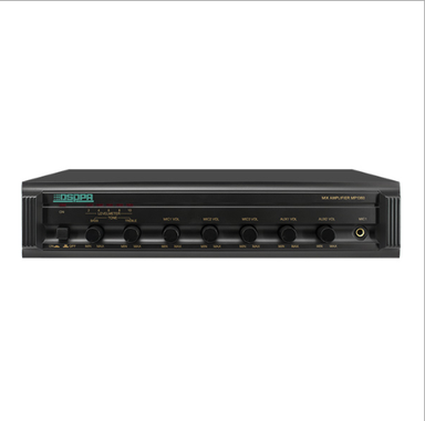 MP600PIII 250W 3 Mic & 2 AUX Mixing Amplifier Brand DSPPA