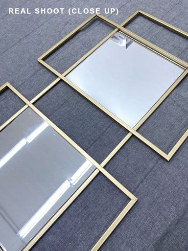 IRON WALL MIRROR DECORATION A2097