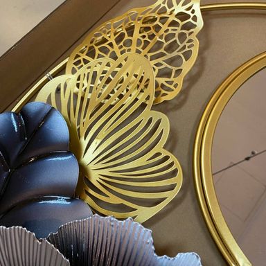 IRON WALL MIRROR DECORATION A2010-M