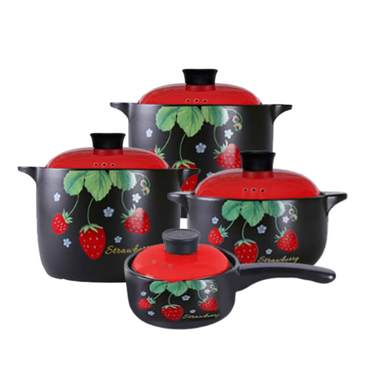 CERAMIC IRON CAST COOKING POT 